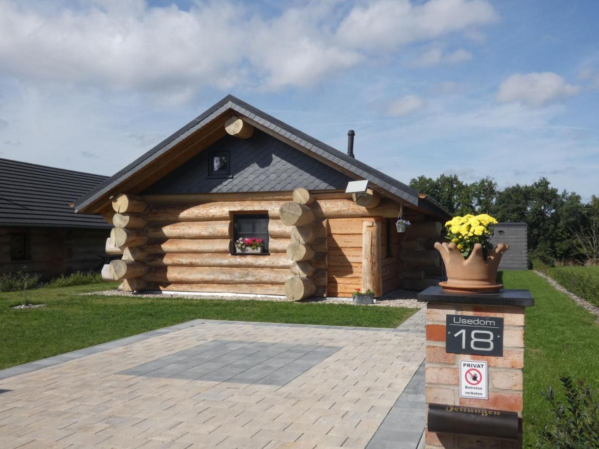 Naturstammhaus Tollensesee Groß Nemerow 외부 사진
