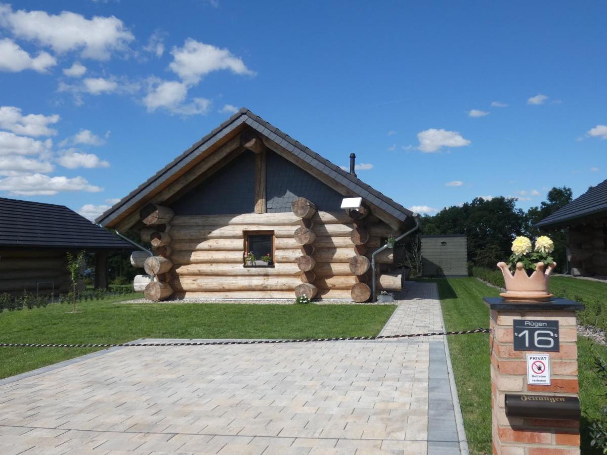 Naturstammhaus Tollensesee Groß Nemerow 외부 사진